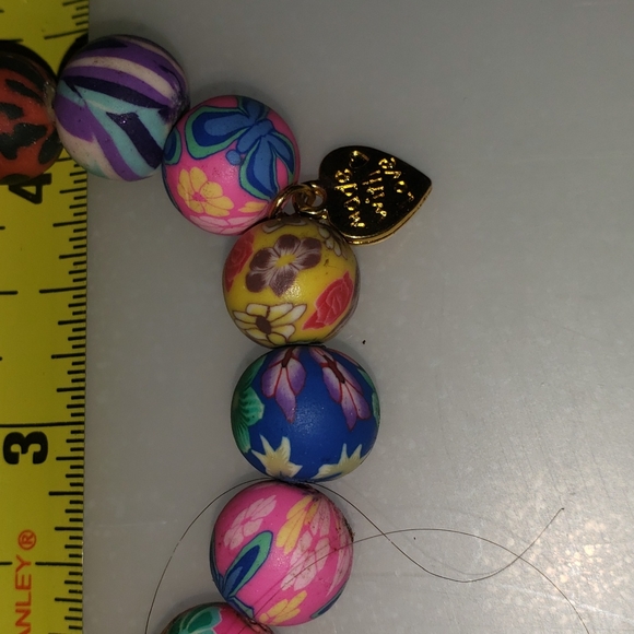 Multi Color Patterned Bracelet - Picture 3 of 5